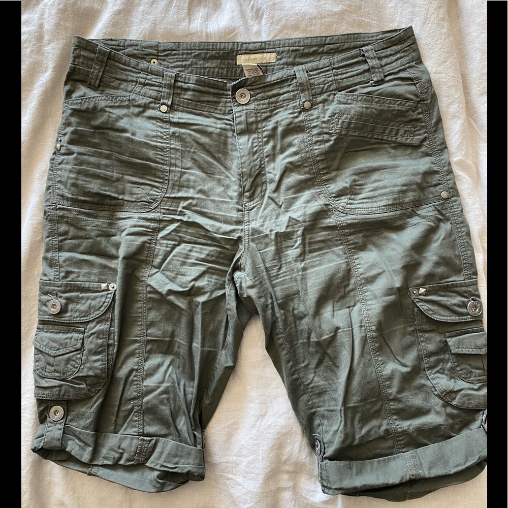 Urban Life - Khaki Knee Length Shorts